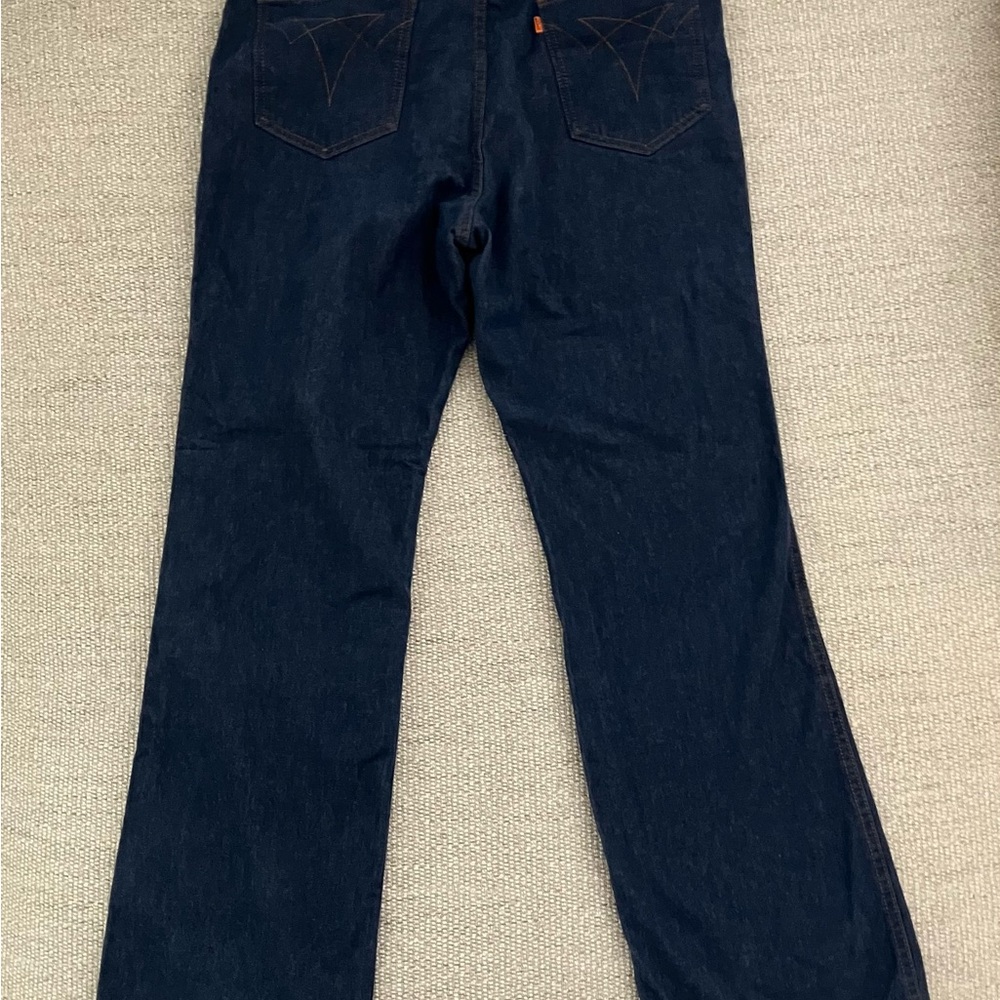Vintage Levi’s Orange Tab Boot Cut Zipper Fly Jeans - Picture 3 of 9